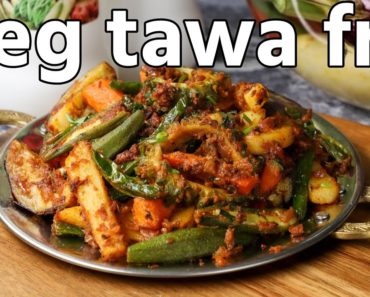 healthy & tasty veg tawa fry recipe