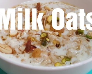 Milk Oats Recipe/ Quick & Easy Healthy Breakfast