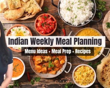 Indian Weekly Meal Planning