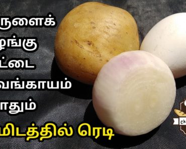 5 Mins Breakfast Recipe in Tamil
