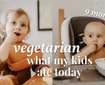 What My 9 Month Old & Toddler Ate Today //