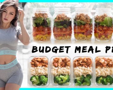 BUDGET Meal Prep | HEALTHY AND CHEAP