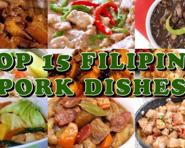 TOP 15 FILIPINO PORK DISHES | FILIPINO FOOD