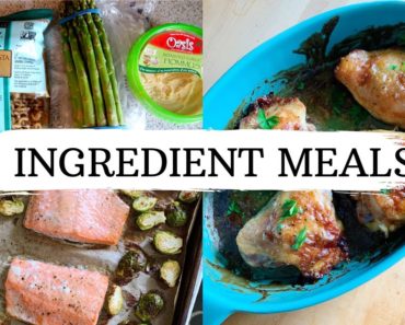 3 Ingredient Recipes (Healthy Meals)