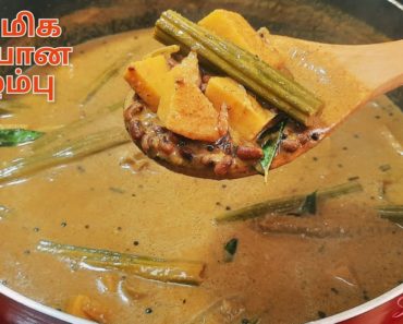 Thatta payaru kuzhambu | Cow peas curry