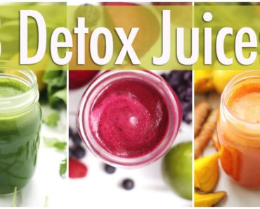 3 Detox Juice Recipes for Healthy Skin & Digestion