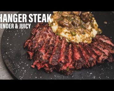 Grilling hanger steak … this is how it’s done