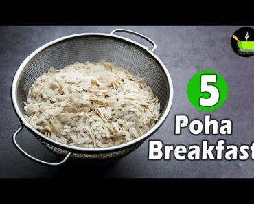 5 Easy & Instant Poha Breakfast
