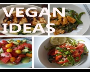 Easy vegan dishes ideas