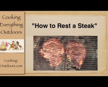 How to Rest a Steak