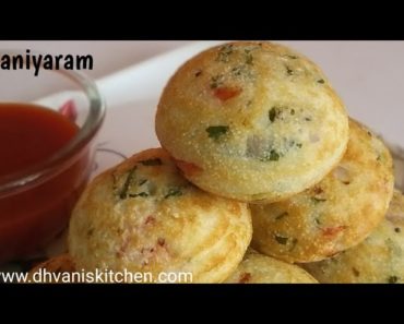 south indian breakfast recipes | paniyaram