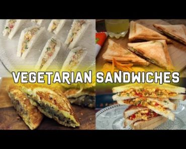 4 Easy Vegetarian Sandwiches