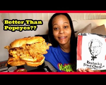 TRYING KFC NEW SPICY CHICKEN SANDWICH FOR THE FIRST TIME!