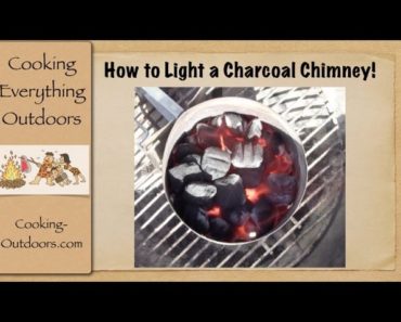 How to Light a Charcoal Chimney