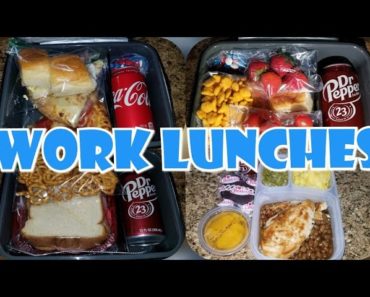 Week of Work Lunches