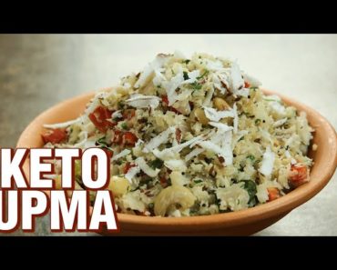 Keto Upma Recipe | Keto Cauliflower Upma