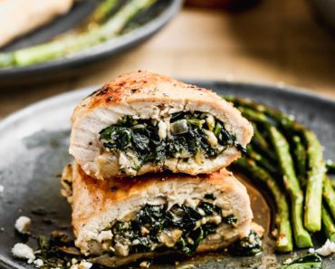 Spinach Stuffed Chicken Breast with Cheese – WellPlated