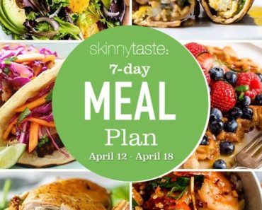 7 Day Healthy Meal Plan (April 12-18)