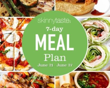 7 Day Healthy Meal Plan (June 21-27)