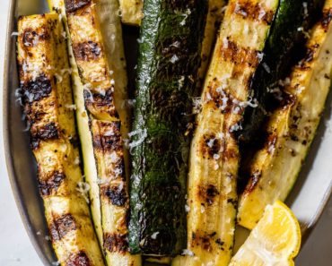Grilled Zucchini with Parmesan and Herbs – WellPlated