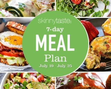 Skinnytaste Meal Plan (July 19-July 25)