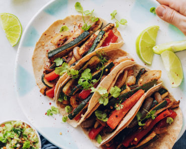 Vibrant Bell Pepper and Zucchini Tacos