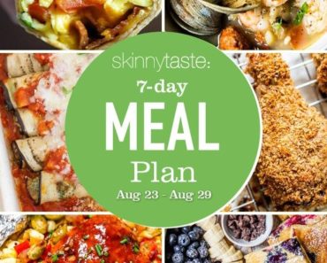 7 Day Healthy Meal Plan (August 23-29)