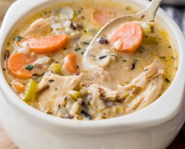 Chicken and Rice Soup (One Pot Dinner Recipe!)