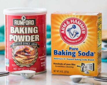 Baking Powder vs. Baking Soda