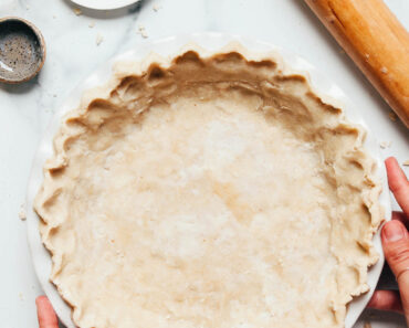 Flaky Gluten-Free Pie Crust (Vegan)